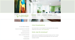 Desktop Screenshot of dr-frommeyer.de